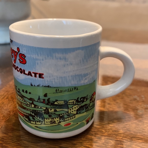 The Home Of Hersheys Coco Milk 1915 Souvenir Small Mug Mini Cup Charles Products - Picture 3 of 6
